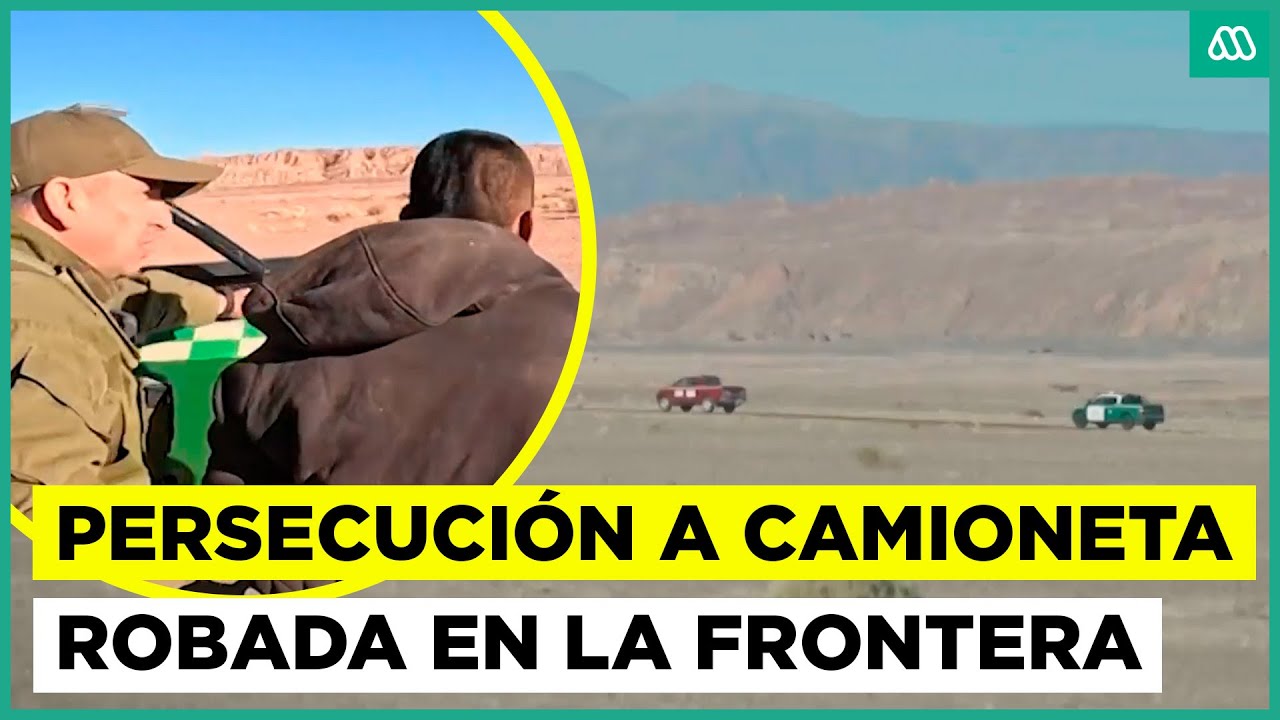 Testigos en la frontera | Arriesgada persecución de autos robados en la frontera