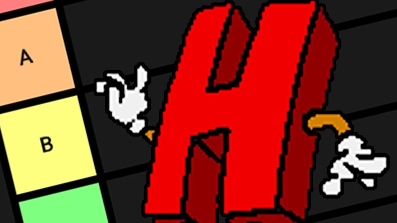 Alphabet Letters Tier List Alphabet Letters Tier List