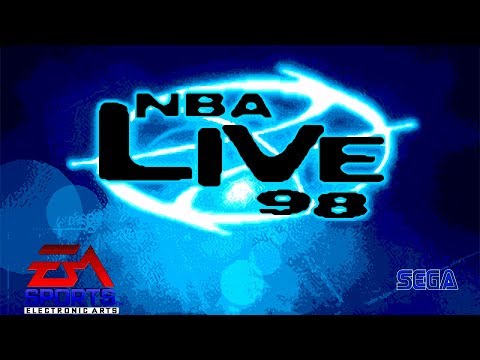 NBA Live '98 gameplay (Sega Mega Drive/Genesis)