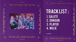 EVERGLOW (에버글로우) - ‘Reminiscence’ | The 1st Mini Album — TRACKLIST