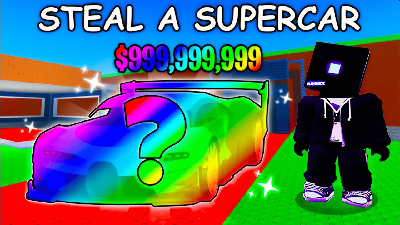Roblox - [STEAL A SUPERCAR] Gameplay Video #10