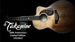 Takamine Japan Limited Edition LTD2022 - YouTube