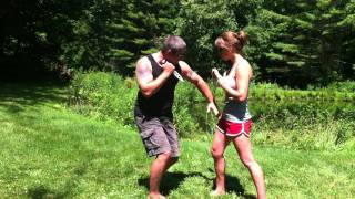 Reverse Grip Knife: Intermediate Cover Slash Drill