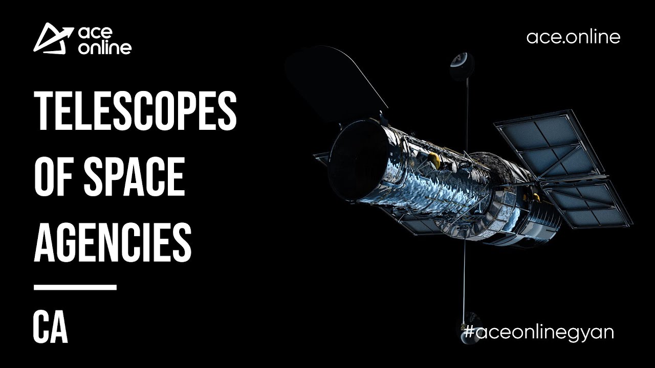 Space Telescopes of Space Agencies  | 1 Minute Gyan | GATE 2023 | ACE Online