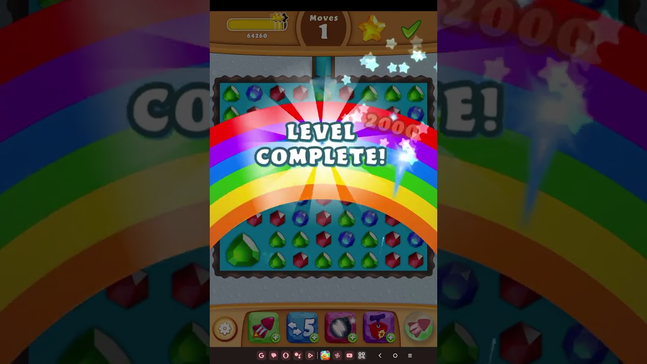 Diamond Digger saga level 166 3 stars