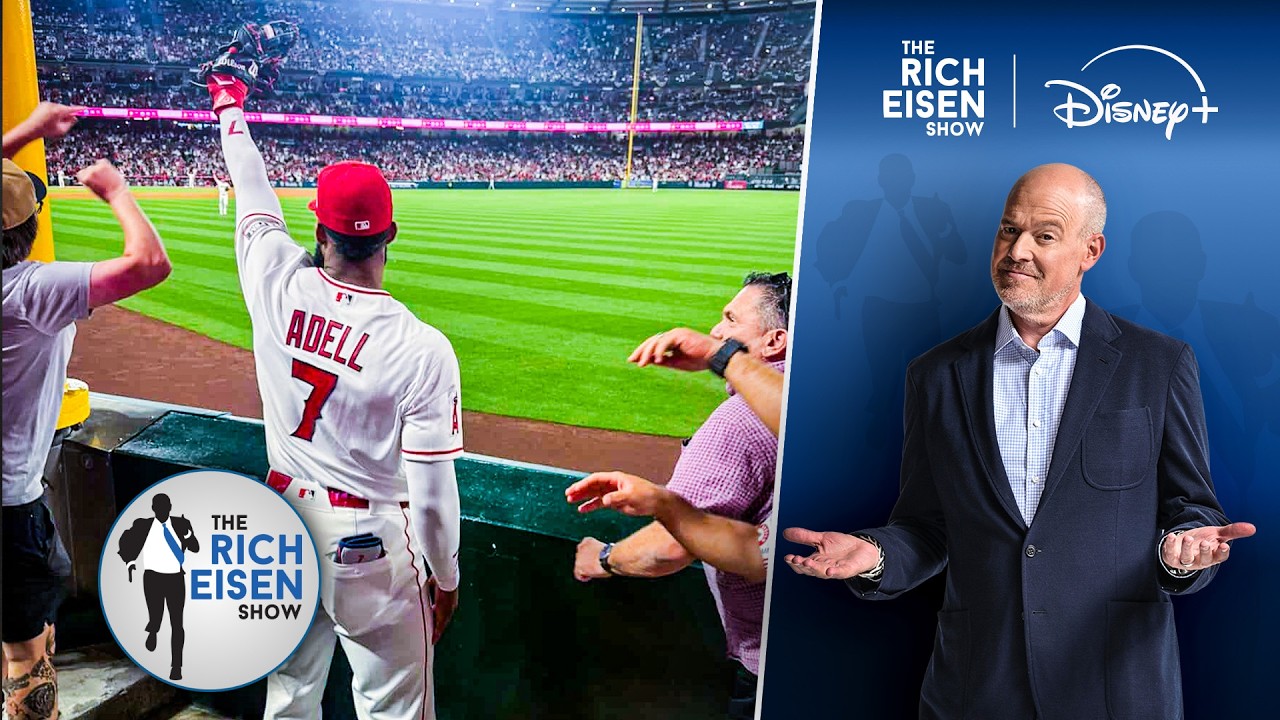 Who Had a Better Weekend: Angels OF Jo Adell or This Heckling SF Giants Fan? | The Rich Eisen Show
