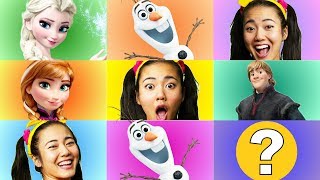 Diy Arts And Crafts At Home Game With Frozen Heroes And Ellie Sparkles