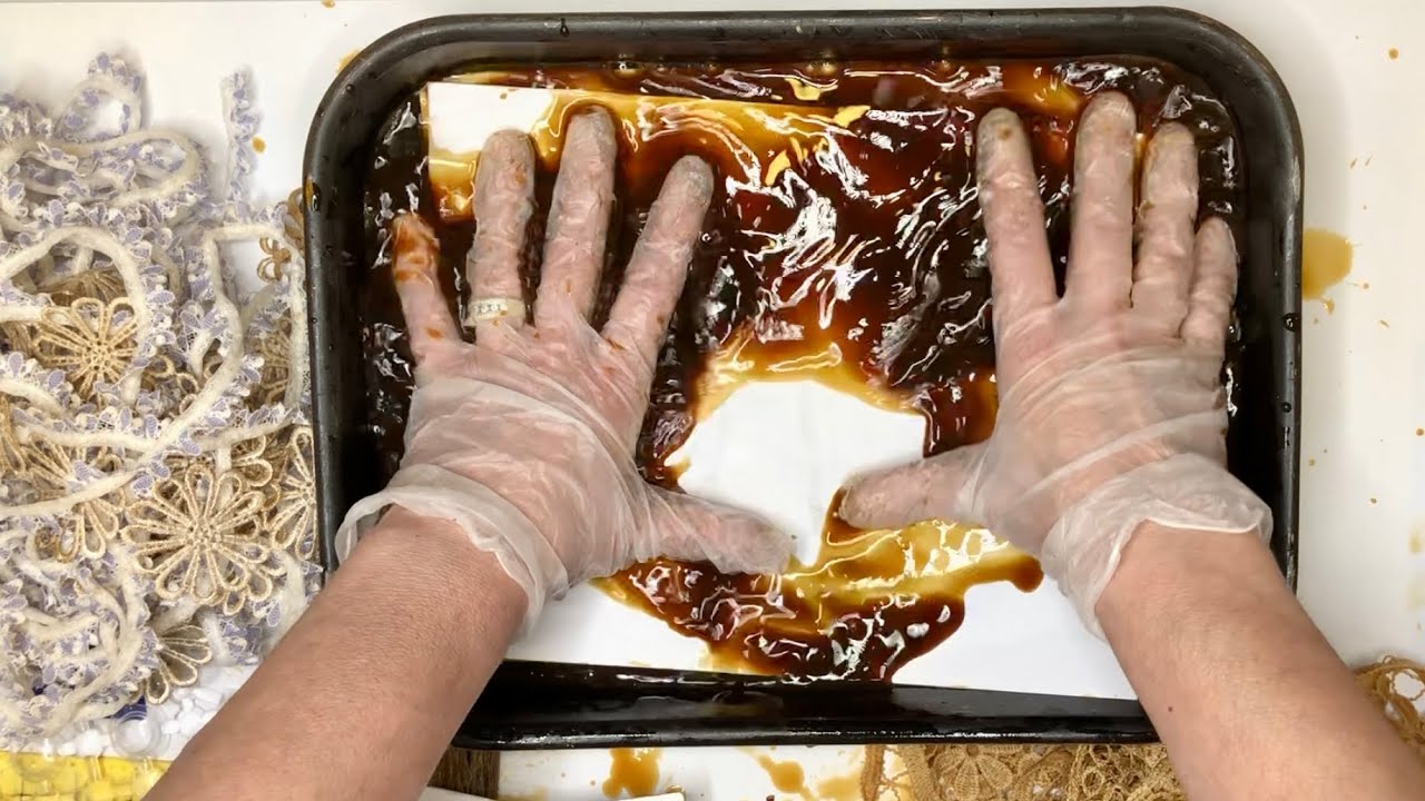 How I Coffee Dye Paper Part 1 of 2 YouTube