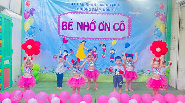 Tiết mục múa bài " Nụ cười xinh " - Lớp Nhà trẻ
