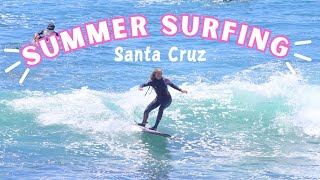 Summer Surfing in Santa Cruz & Starting my first Full-Time Job!