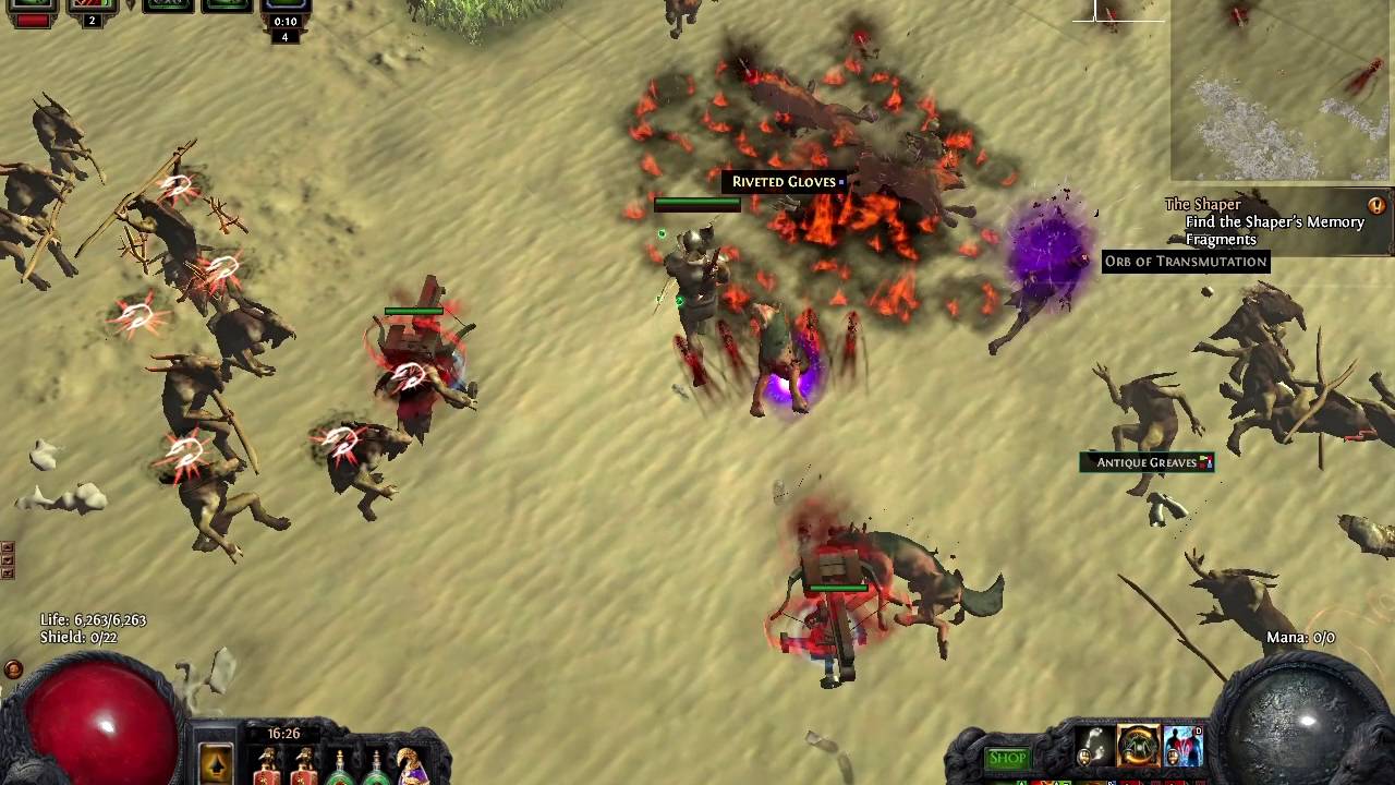 Path of Exile 2.4 - T2 Oasis Map