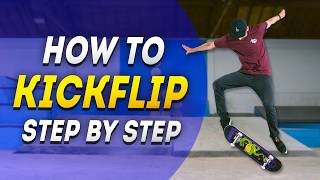 How to kickflip for beginners step by step. how to skateboard episode 2