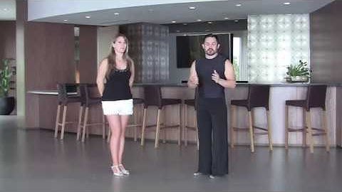 StepFlix LA Salsa, level 1, lesson 2: Cross Body Lead step