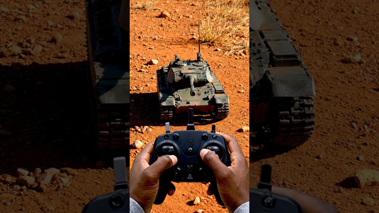 POV: RC Tank Firing Like a Real Battle 💥🔥 | Ultra Realistic RC War Simulation