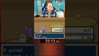 Pokemon FireRed Elite 4 Round 2 World Record Speedrun Commentary! Part 16 - Mt Moon Part 3 #pokemon