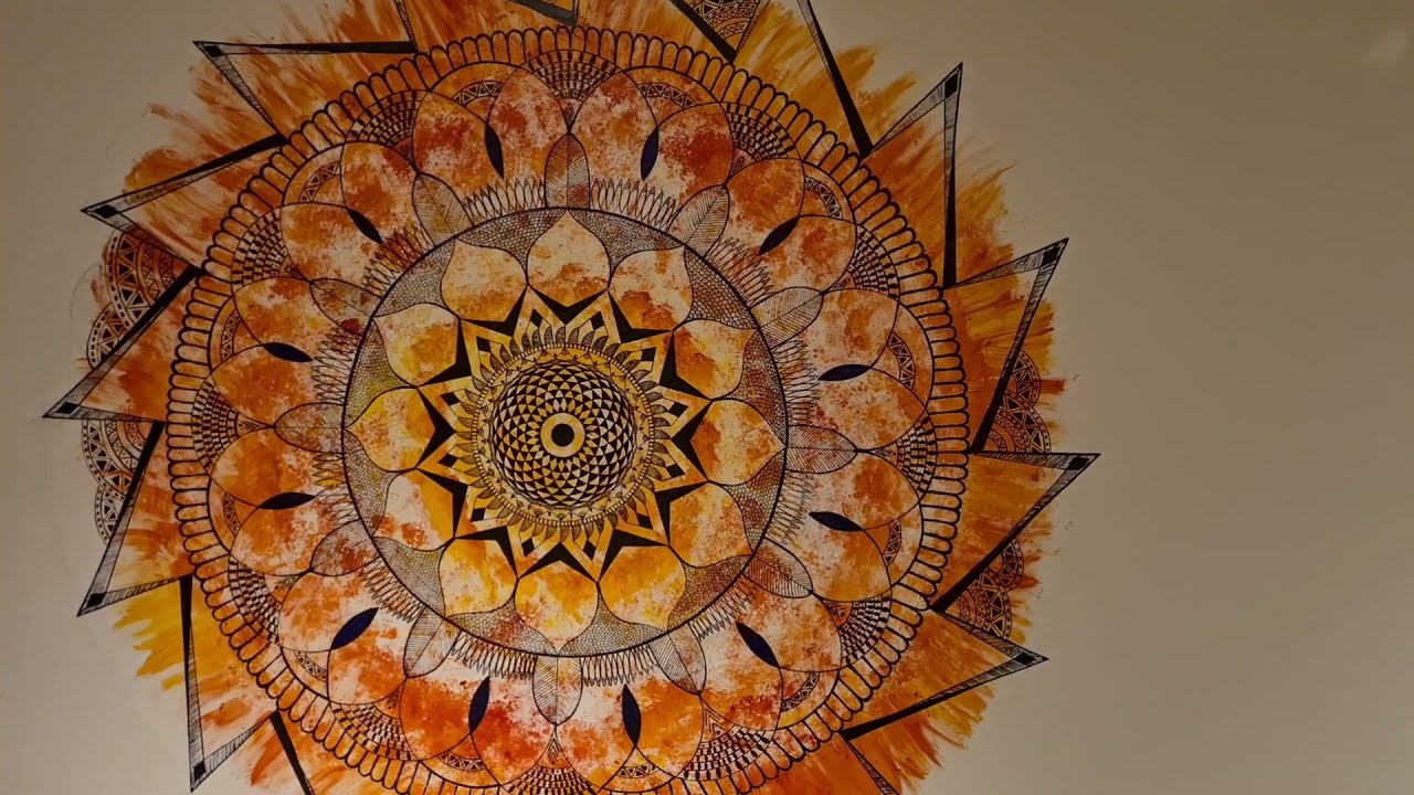 DIY Mandala Wall Art YouTube