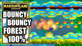 Marsupilami Hoobadventure - Bouncy Bouncy Forest Jungle All Feather & Secret Area Ticket