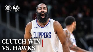 Clutch Win vs. Hawks Highlights | LA Clippers