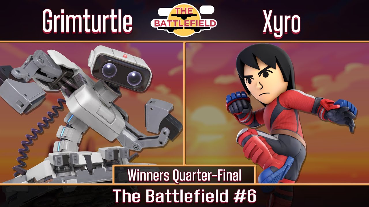TBF # 06 | Grimturtle (ROB) vs Xyro (Mii Brawler) | Winners Quarters | SSBU Ultimate Tournament