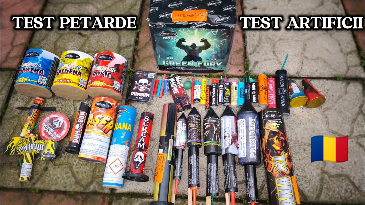 COMPILATIE PETARDE SI ARTIFICII 1 DECEMBRIE🇷🇴 2025-2026