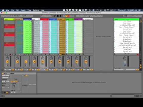 Change Key in Ableton Session View on all Audio Tracks - YouTube