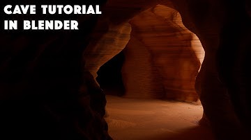 Creating a Stunning 3D Cave in Blender – Step-by-Step Tutorial!