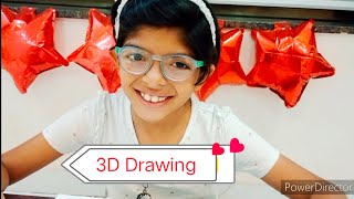 3D Drawing with Jiya- the #wondergirls, #trending, @nikitasedani4587