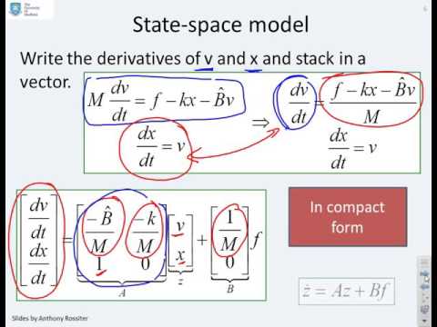 State space 2 - basic modelling - YouTube