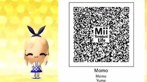 Tomodachi life Qr codes