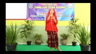 Fls2N Smp Jombang 2021- Menyanyi Solo Smpn 1 Jogoroto