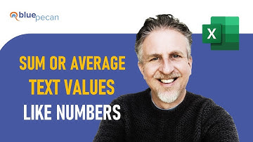 SUM or AVERAGE Text Values Like Numbers in Excel | Assign Numeric Value to Text and Sum or Average