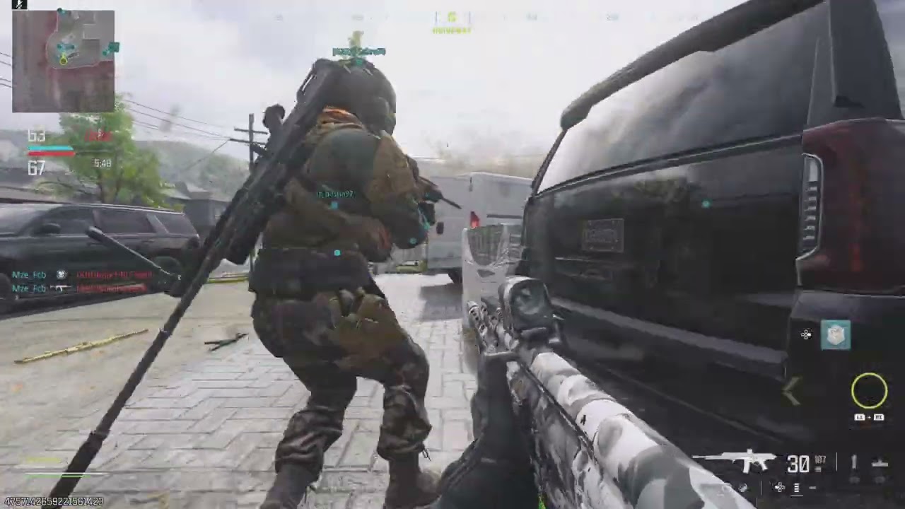 Call of Duty: MW3 Team death match (stash house)