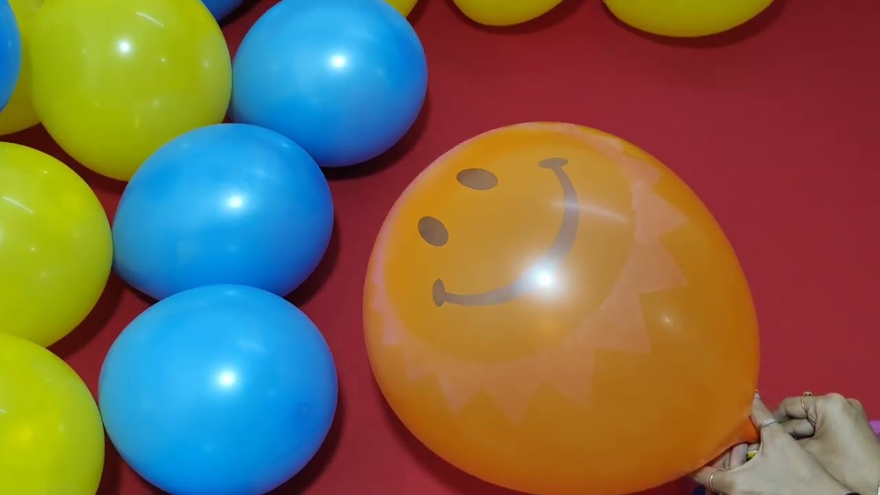 FUN SATISFYING LOT'S OF BIG BALLOON BLOWING । SATISFYING VIDEO 