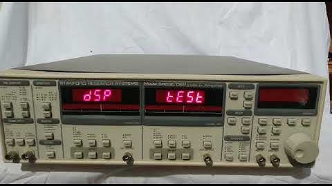 STANFORD RESEARCH SYSTEMS SR830 DSP LOCK-IN AMPLIFIER SRS *POWERS UP*