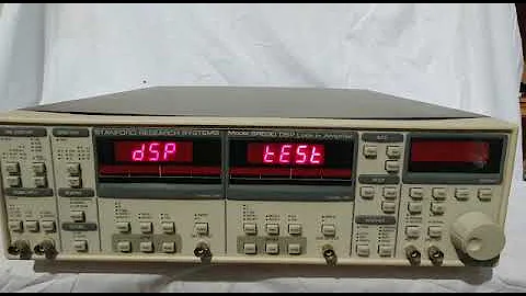 STANFORD RESEARCH SYSTEMS SR830 DSP LOCK-IN AMPLIFIER SRS *POWERS UP*