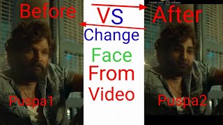 How to Change Face from Video ll Puspa ke video main aapne video lagaye ll Reface in video screenshot 4