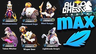 WE went MAX FEATHERED in AUTO CHESS MOBILE screenshot 3
