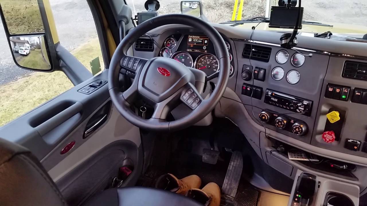 2016 Peterbilt 579 Interior Review Youtube