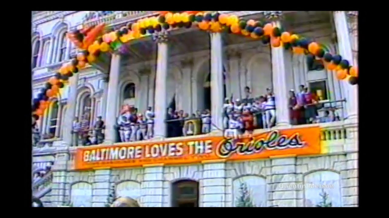Baltimore Orioles Parade after Winning World Series (October 19, 1983)