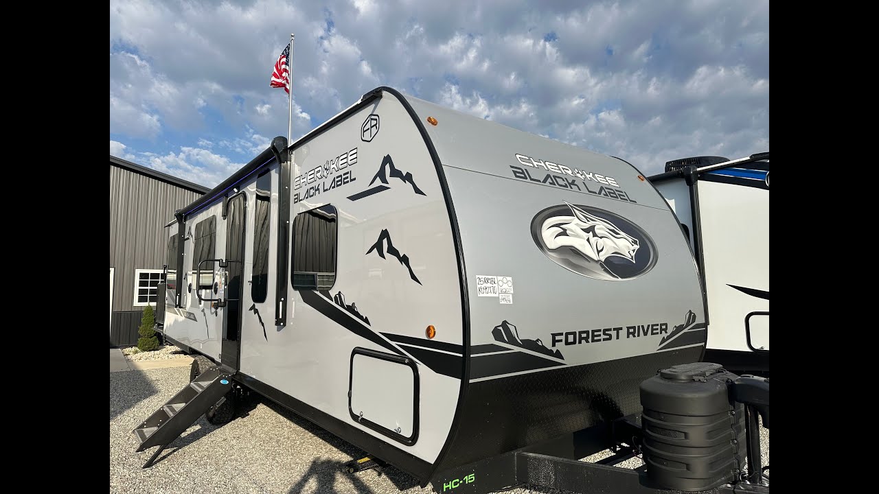 2025 Forest River RV Cherokee Grey Wolf Black Label 25RRTBL