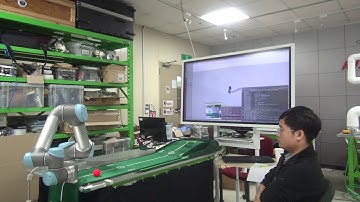 [UR 2019 conference] Real test Reinforcement Learning in UR5 - golf putting!