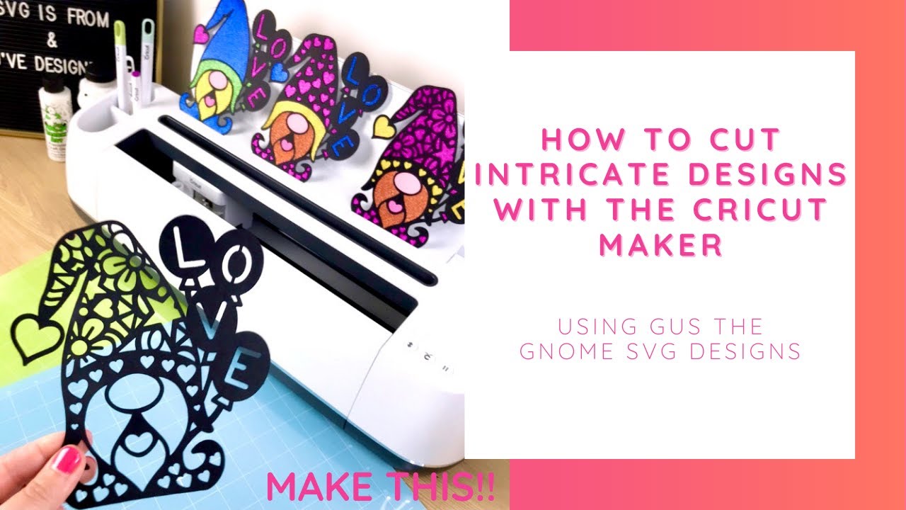 How to Cut Intricate Cuts on Cardstock with a Cricut - Angie