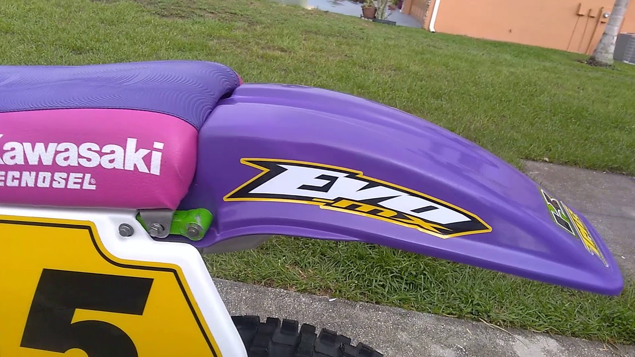 My all new 95 kx500 ... Fresh restore