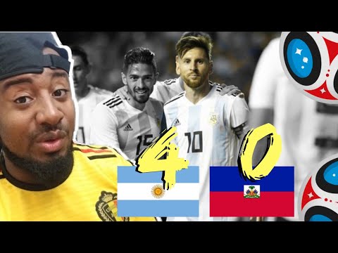 Messi's Voodoo Too Much For Haiti | Argentina vs Haiti 4-0 Reaction vlogs in spanish