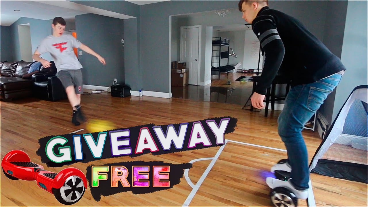 HOVERBOARD PENALTY KICKS!! (WIN A FREE HOVERBOARD)