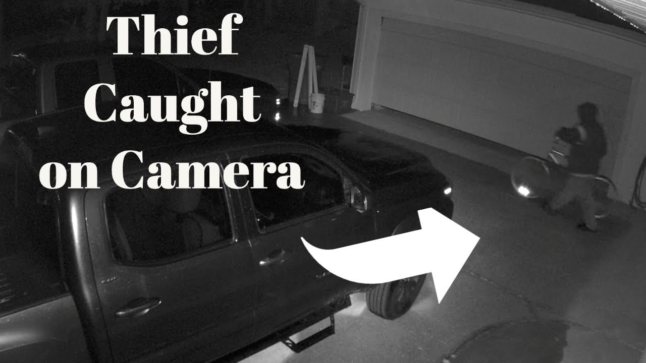 Bike Thief Caught On Camera - YouTube