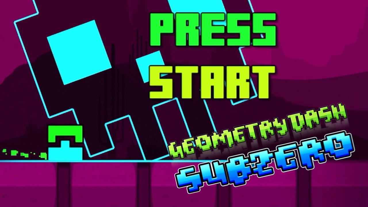 Geometry Dash SubZero Nivel 1 Press Start - YouTube