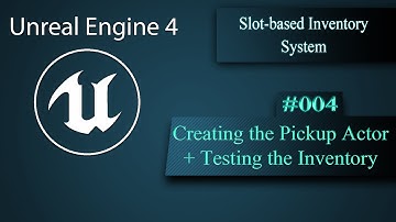 [Eng] Slot-based Inventory System: Creating the Pickup Actor and Testing #004
