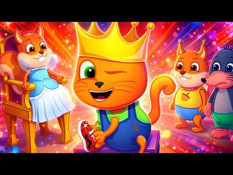 O FALSO REI - Família de Gatos - Desenho Animado em Português Brasil 4K