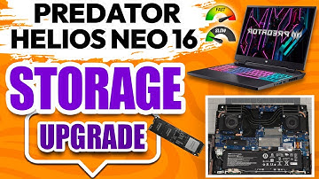 How to Upgrade Storage on Acer Predator Helios Neo 16 N22Q22 💻